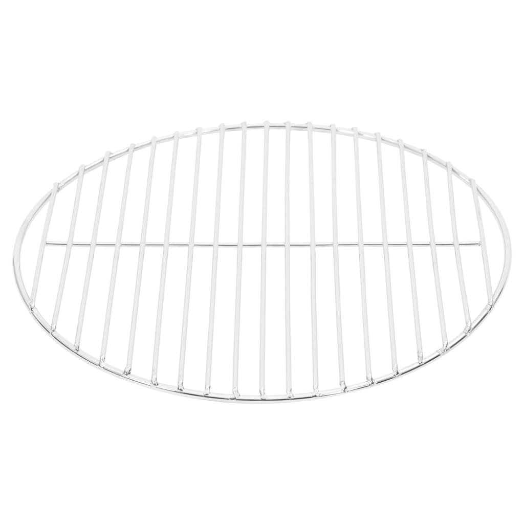 Vidaxl Barbecue Grille rotondo Ø37 cm 304 in acciaio inossidabile