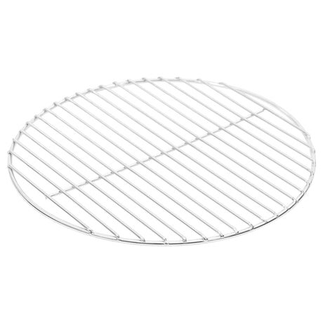 Vidaxl barbecuerooster rond ø37 cm 304 roestvrij staal
