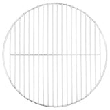 Vidaxl barbecuerooster rond ø40 cm 304 roestvrij staal