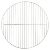 Vidaxl barbecuerooster rond ø47 cm 304 roestvrij staal
