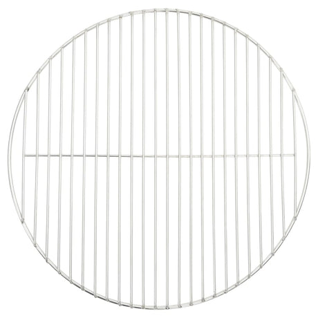 Vidaxl barbecuerooster rond ø47 cm 304 roestvrij staal