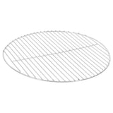 Vidaxl barbecuerooster rond ø47 cm 304 roestvrij staal
