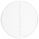 Vidaxl barbecuerooster rond ø54 cm 304 roestvrij staal