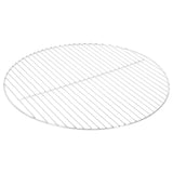 Vidaxl Barbecue Grille Round Ø54 cm 304 rostfritt stål