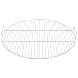 Vidaxl Barbecue Grille med håndtag rundt ø54 cm 304 rustfrit stål