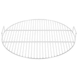 Vidaxl barbecuerooster met handgrepen rond ø54 cm 304 roestvrij staal