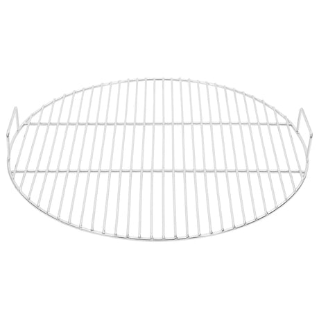 Vidaxl barbecuerooster met handgrepen rond ø54 cm 304 roestvrij staal