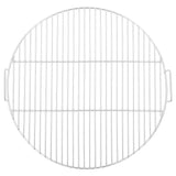 Vidaxl barbecuerooster met handgrepen rond ø54 cm 304 roestvrij staal