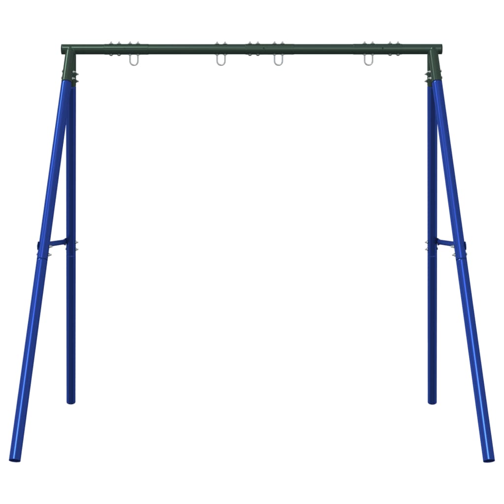 Vidaxl rocking Frame fir dobausse mat 4 hänkend Hooks Blue