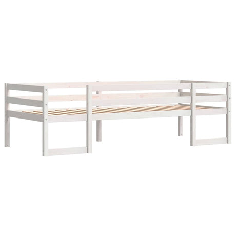 Vidaxl kinderbedframe massief grenenhout wit 90x200 cm