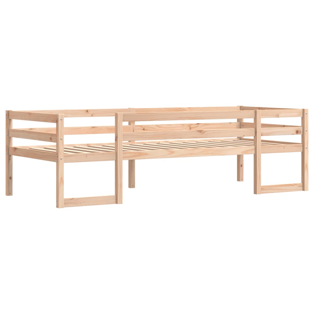 Vidaxl kinderbedframe massief grenenhout 75x190 cm