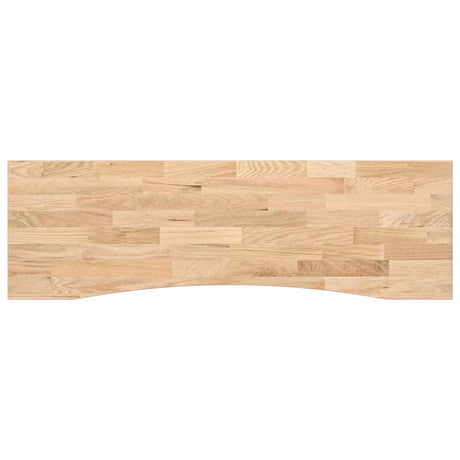 Vidaxl bureaublad rechthoekig 160x50x2,5 cm onbehandeld eikenhout