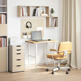 Vidaxl bureaublad rechthoekig 80x60x2,5 cm onbehandeld eikenhout