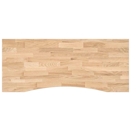 Vidaxl bureaublad rechthoekig 120x60x2,5 cm onbehandeld eikenhout