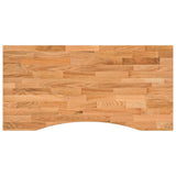 Vidaxl bureaublad rechthoekig 100x60x2,5 cm eikenhout lichtbruin