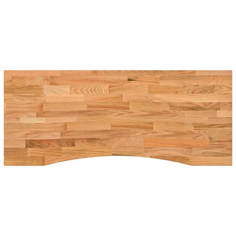 Vidaxl bureaublad rechthoekig 120x60x2,5 cm eikenhout lichtbruin