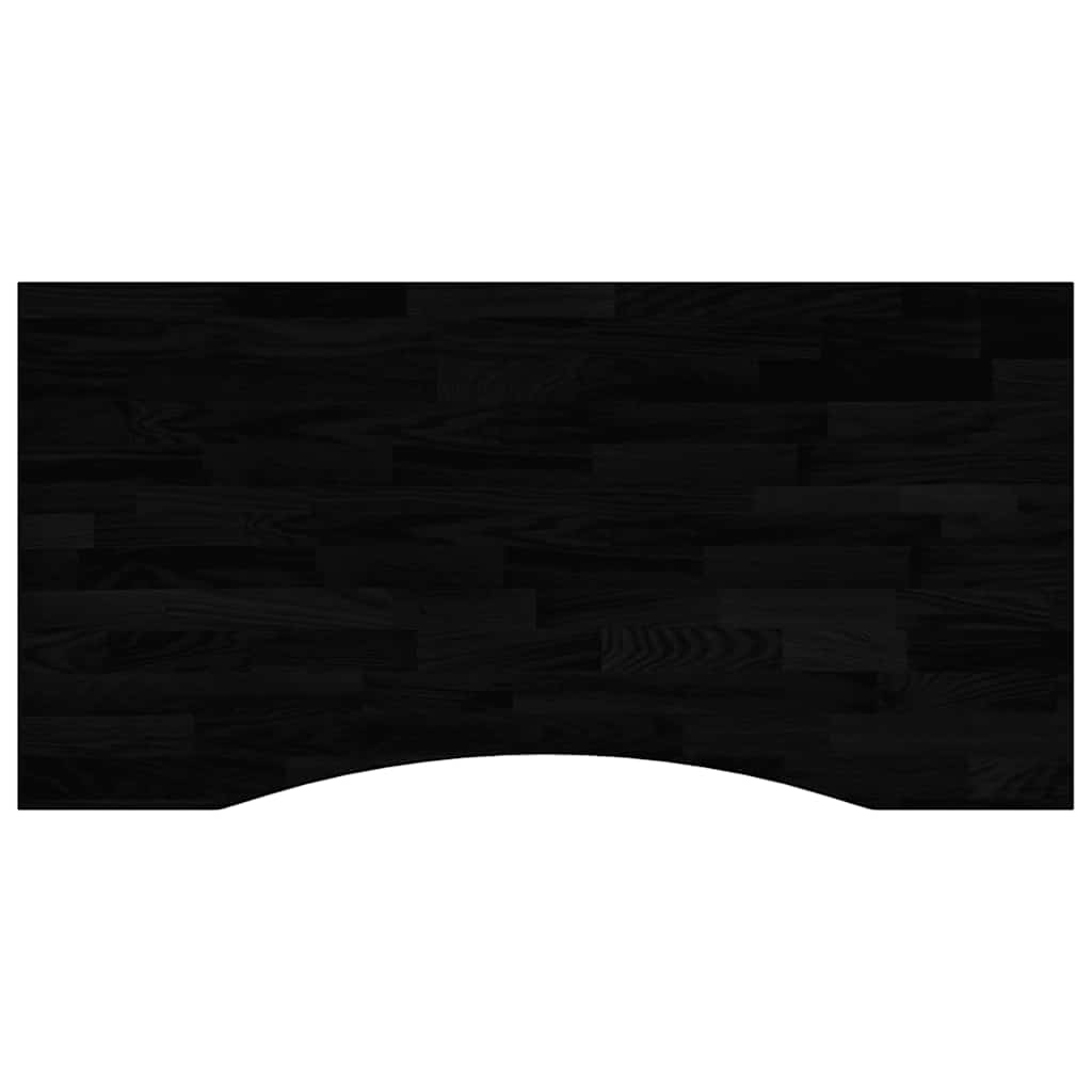 Vidaxl bureaublad rechthoekig 100x50x2,5 cm eikenhout donkerbruin