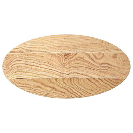 Vidaxl tafelblad 80x40x4 cm ovaal massief eikenhout