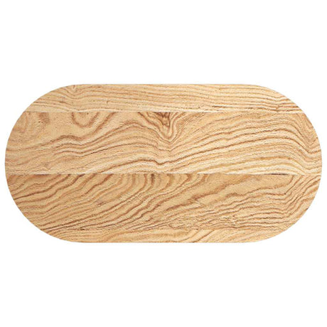 Vidaxl tafelblad 80x40x4 cm ovaal massief eikenhout