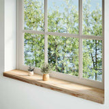 Vidaxl vensterbanken 2 st onbehandeld 110x20x2 cm massief eikenhout