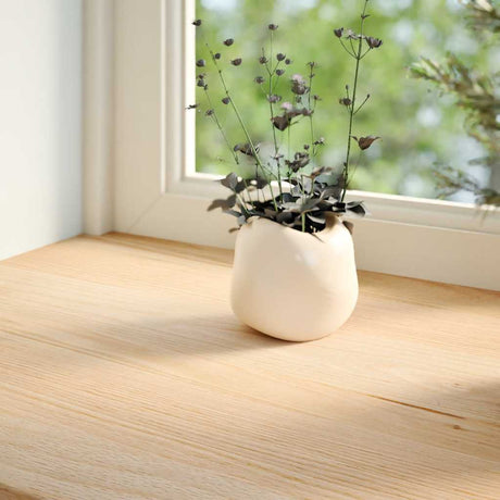 Vidaxl vensterbanken 2 st onbehandeld 110x20x2 cm massief eikenhout