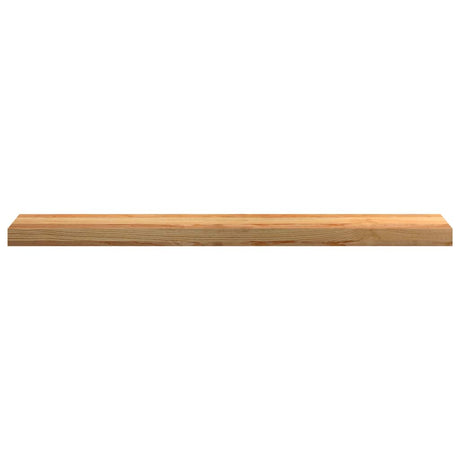 Vidaxl vensterbanken 2 st 100x15x2 cm massief eikenhout lichtbruin