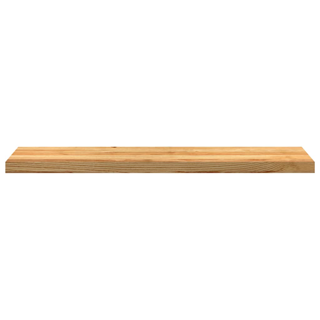 Vidaxl vensterbanken 2 st 110x25x2 cm massief eikenhout lichtbruin