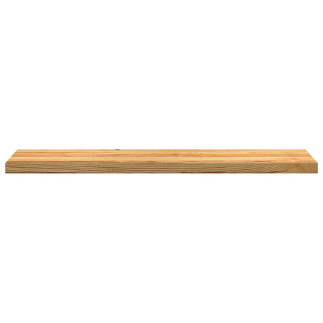 Vidaxl vensterbanken 2 st 120x25x2 cm massief eikenhout lichtbruin