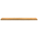 Vidaxl vensterbanken 2 st 140x25x2 cm massief eikenhout lichtbruin