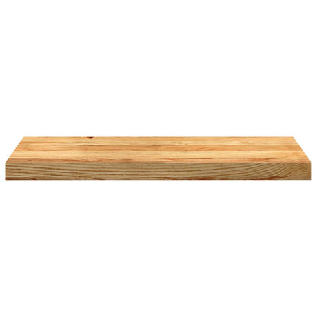 Vidaxl vensterbanken 2 st 70x30x2 cm massief eikenhout lichtbruin