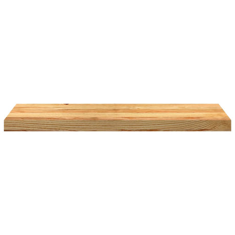 Vidaxl vensterbanken 2 st 80x30x2 cm massief eikenhout lichtbruin