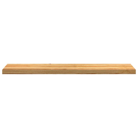 Vidaxl vensterbanken 2 st 120x30x2 cm massief eikenhout lichtbruin