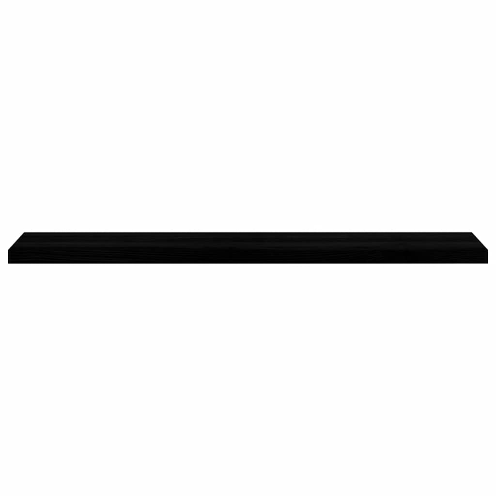 Vidaxl vensterbanken 2 st 140x30x2 cm massief eikenhout bruin-zwart