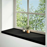 Vidaxl Window Sills 2 PCS 100x40x2 cm Solid eg mørkebrun