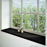 VidaXL window sills 2 pcs 160x40x2 cm solid oak wood dark brown