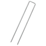 Vidaxl grondharingen 25 st u-vormig 20x4 cm gegalvaniseerd staal