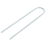 Vidaxl grondharingen 25 st u-vormig 20x3,5 cm gegalvaniseerd staal