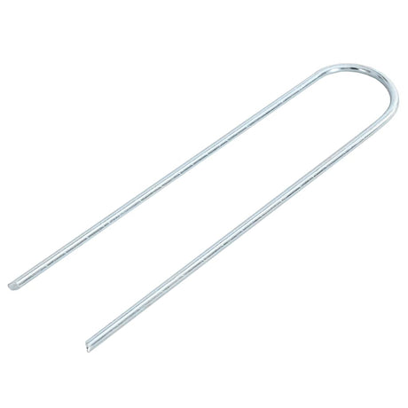 Vidaxl grondharingen 25 st u-vormig 20x3,5 cm gegalvaniseerd staal