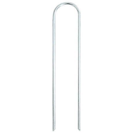 Vidaxl grondharingen 50 st u-vormig 20x3,5 cm gegalvaniseerd staal