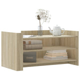 Vidaxl salontafel 100x50x50 cm bewerkt hout sonoma eikenkleurig