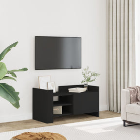 Vidaxl tv-meubel 80x35x40 cm bewerkt hout zwart