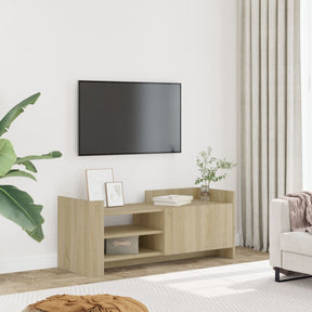 Vidaxl tv-meubel 100x35x40 cm bewerkt hout sonoma eikenkleurig