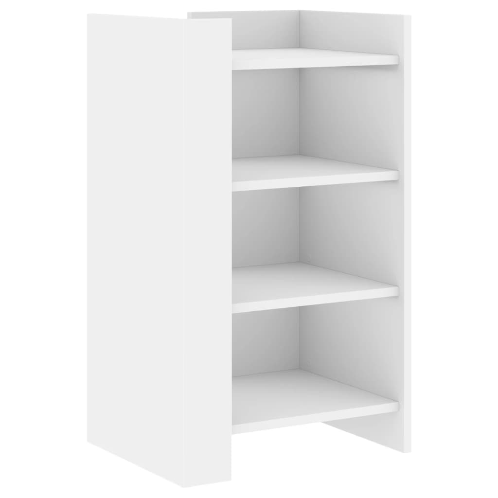 Vidaxl dressoir 45x35x75 cm bewerkt hout wit