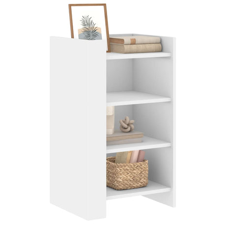 Vidaxl dressoir 45x35x75 cm bewerkt hout wit