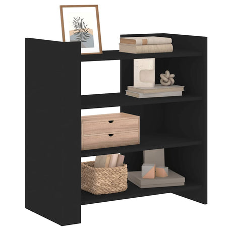 Vidaxl dressoir 73,5x35x75 cm bewerkt hout zwart