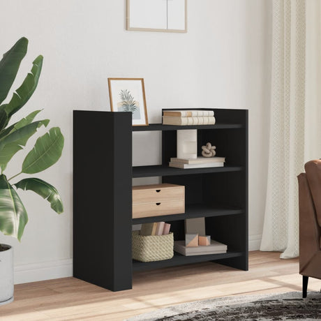 Vidaxl dressoir 73,5x35x75 cm bewerkt hout zwart