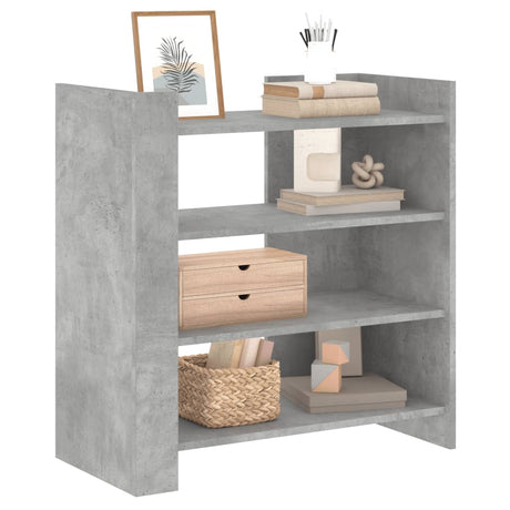 Vidaxl dressoir 73,5x35x75 cm bewerkt hout betongrijs