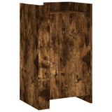 Vidaxl dressoir 45x35x75 cm bewerkt hout gerookt eikenkleurig