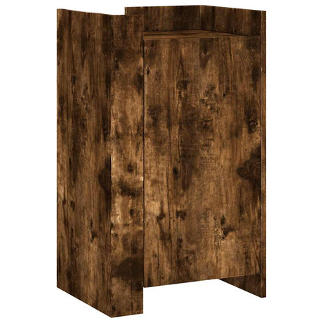 Vidaxl dressoir 45x35x75 cm bewerkt hout gerookt eikenkleurig