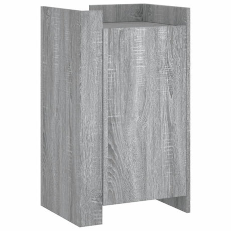 Vidaxl dressoir 45x35x75 cm bewerkt hout grijs sonoma eikenkleurig